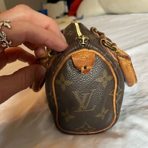 Louis Vuitton Speedy Mini HL Handbag Monogram Canvas - Picture 5 of 14